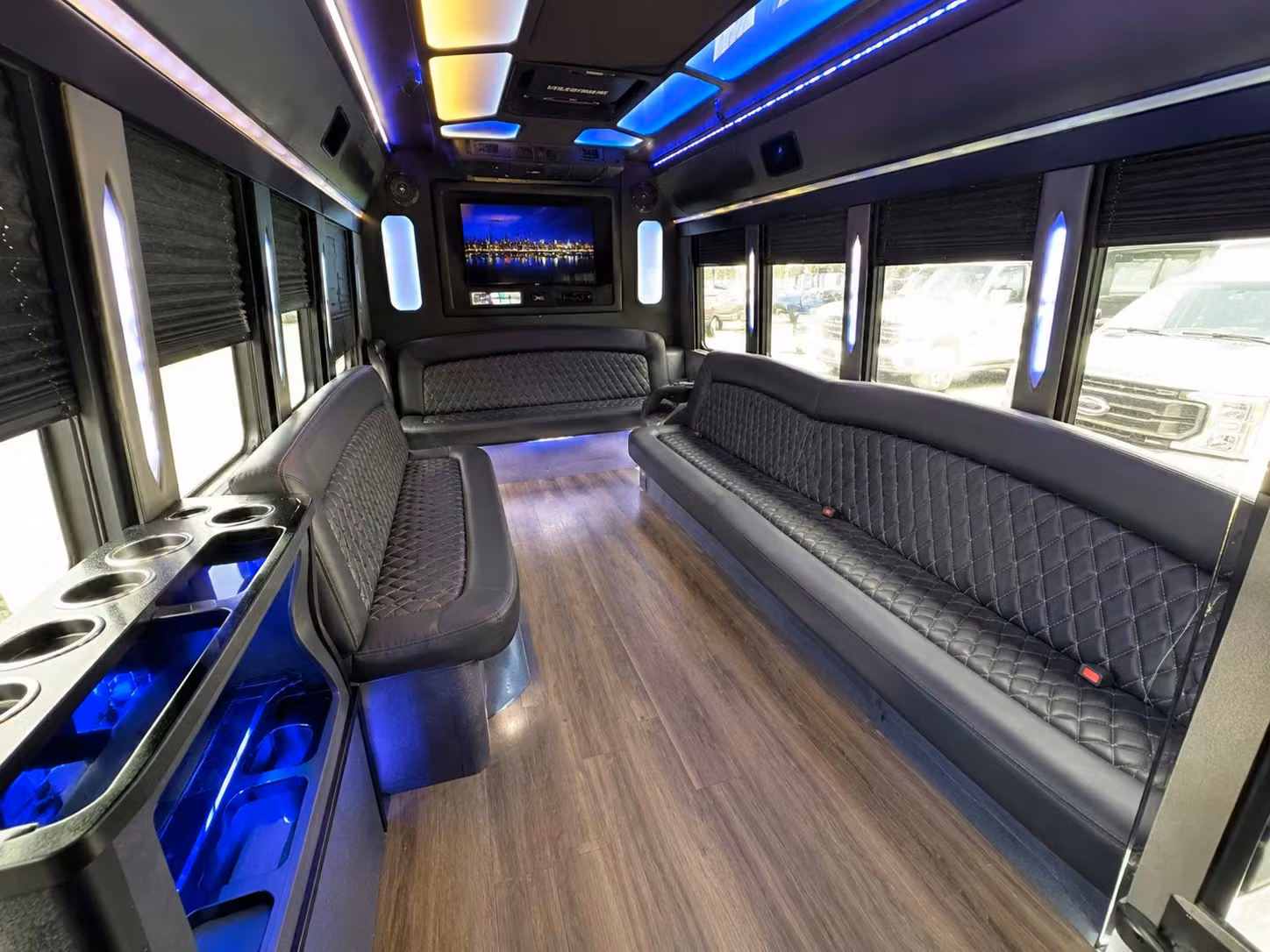 bachelorette party bus rentals through woodbridge and central jersey