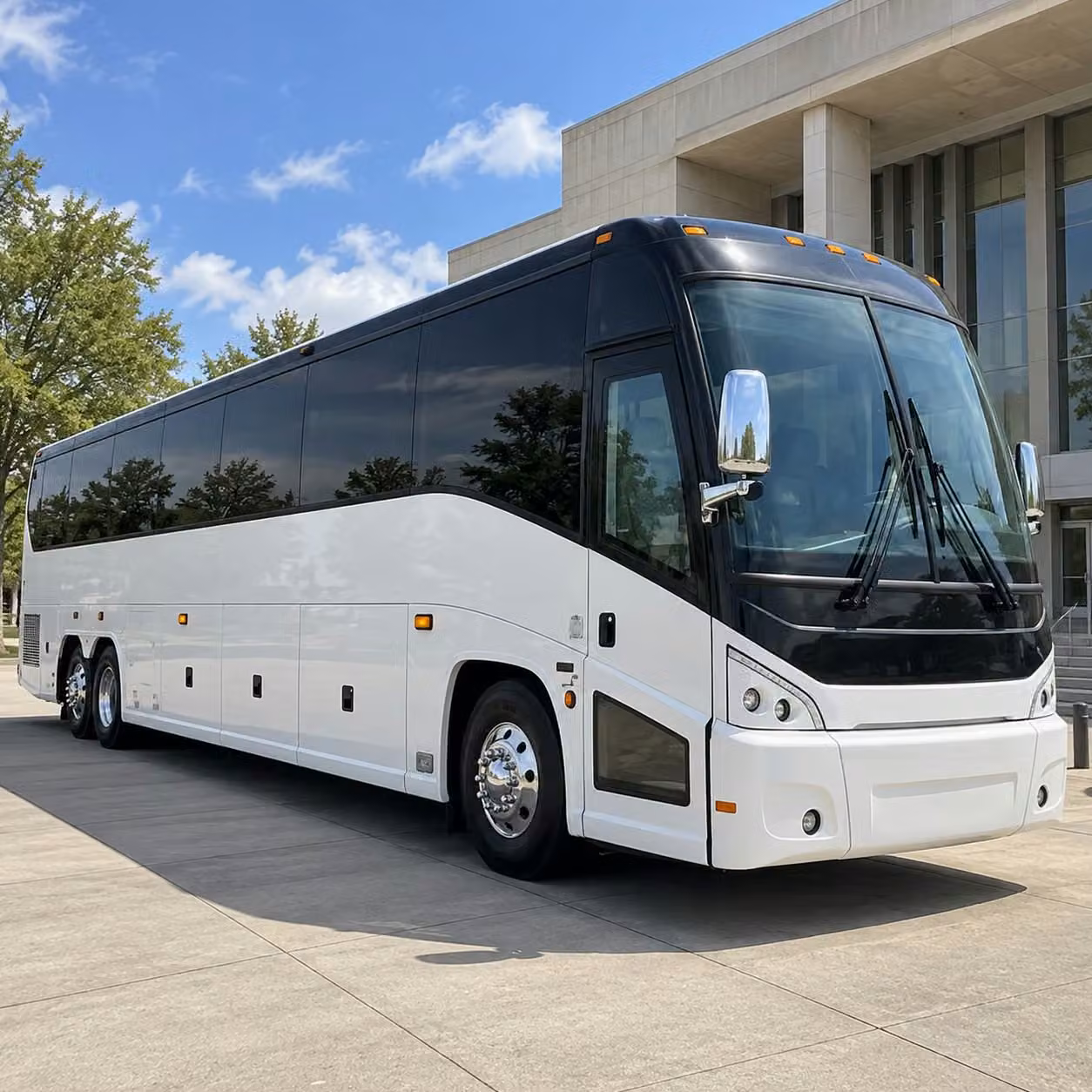 woodbridge schools can count on reliable transportation to state and regional destinations